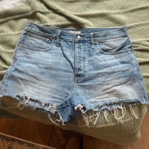 Madewell Relaxed Denim Shorts | size 31